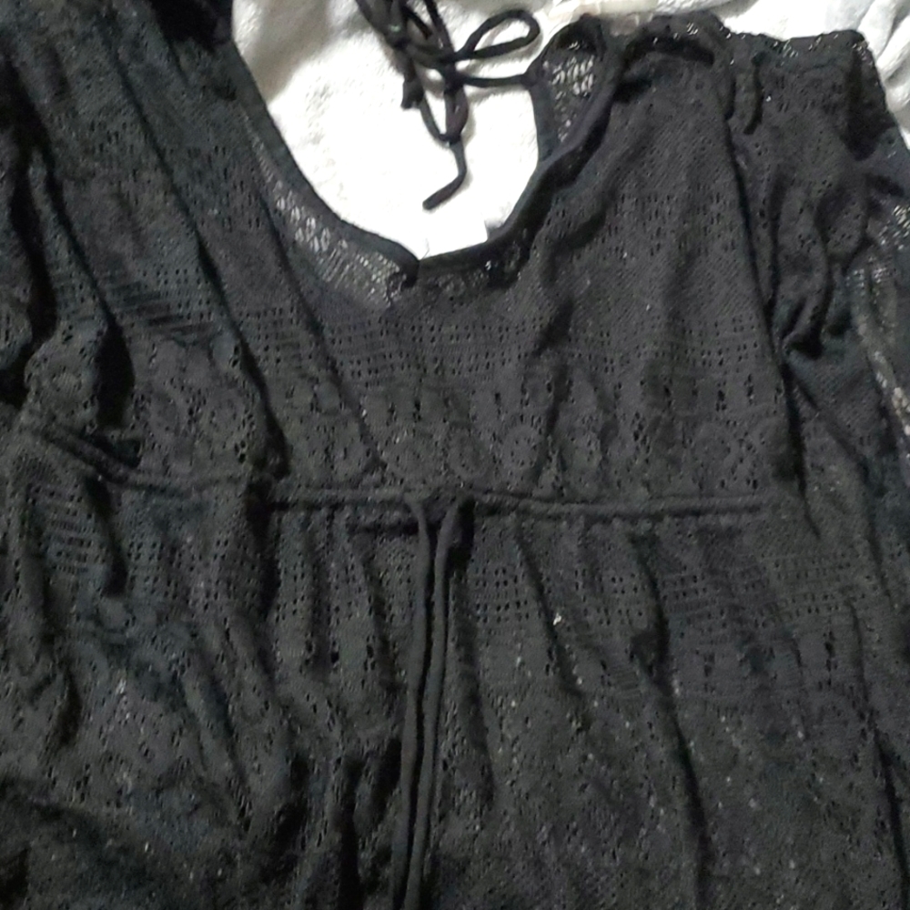 Time and true lace bathing suit cover size small never been worn